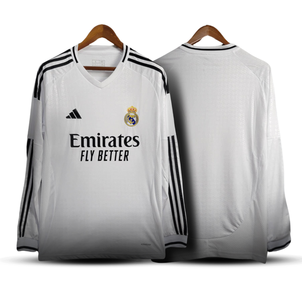 Camiseta Manga Larga Real Madrid 24/25 – Primera Equipación