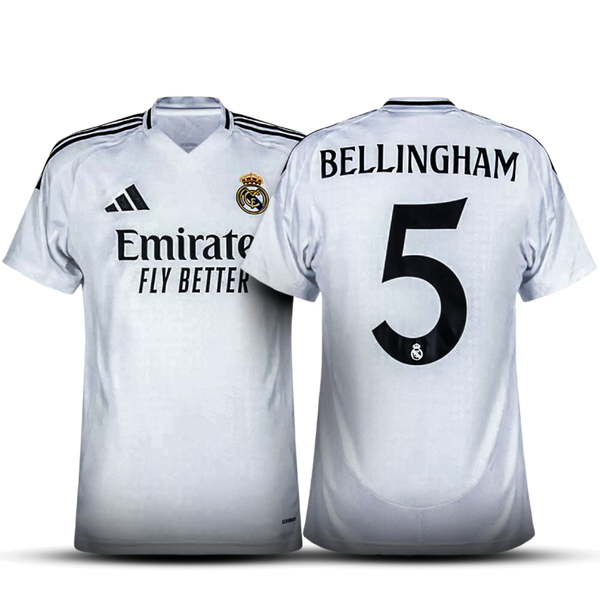 Camiseta Real Madrid 24/25 – Primera Equipación - 5 Bellingham