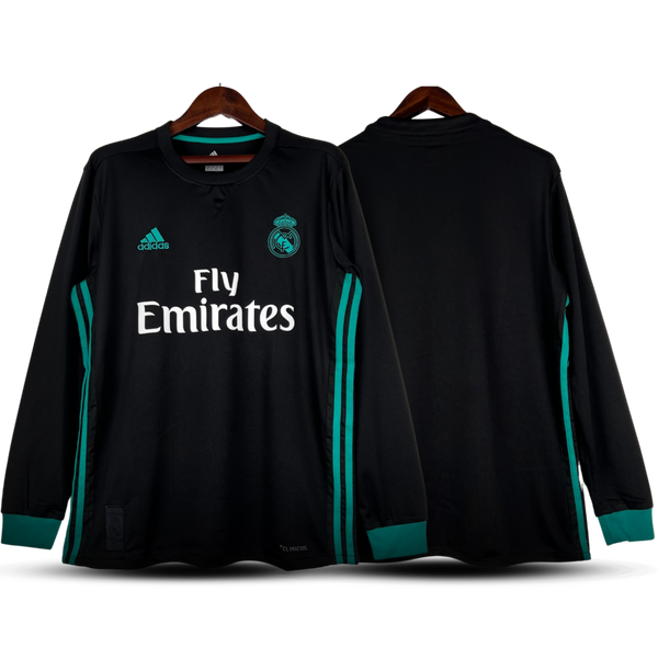 Camiseta Manga Larga Real Madrid 17/18 – Segunda Equipación