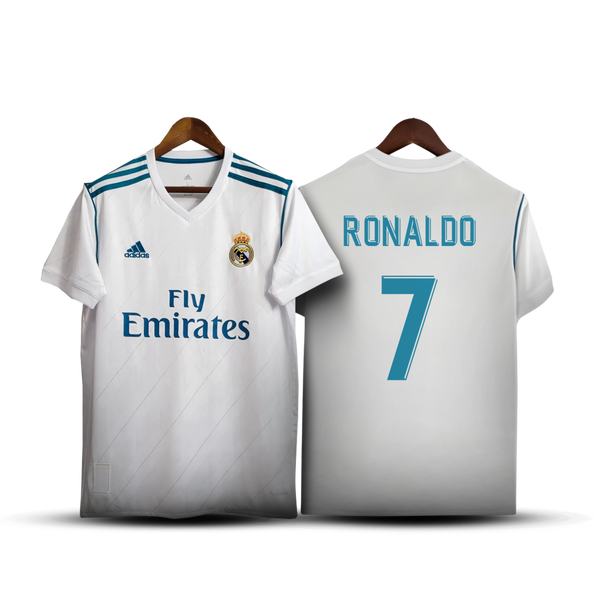 Camiseta Real Madrid 17/18 – Primera Equipación - 7 Ronaldo