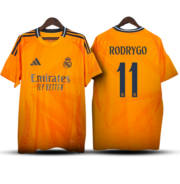 Camiseta Real Madrid 24/25 – Segunda Equipación - 11 Rodrygo