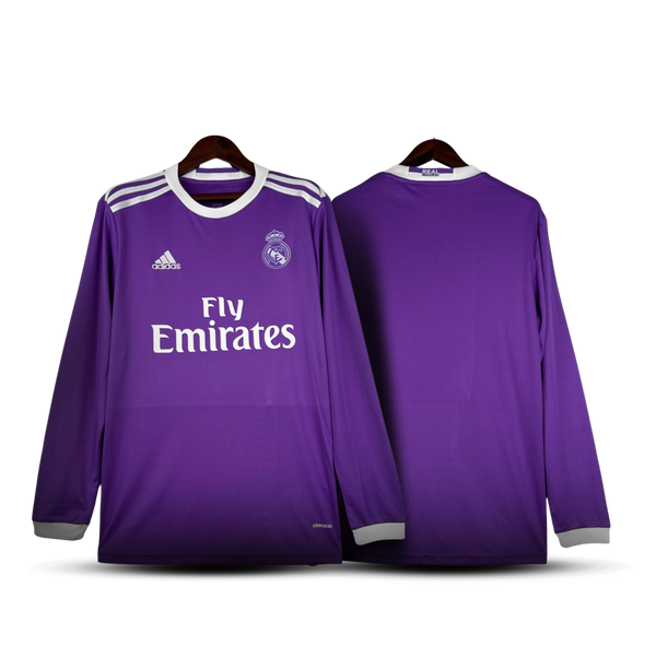 Camiseta Manga Larga Real Madrid 16/17 – Segunda Equipación