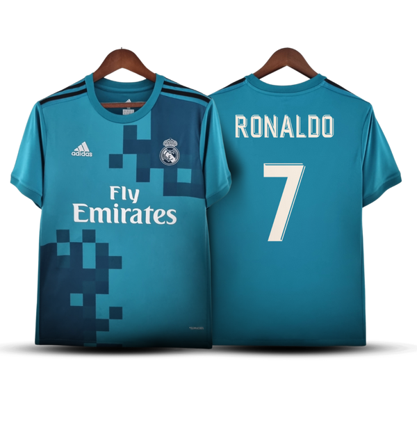 Camiseta Real Madrid 17/18 – Tercera Equipación - 7 Ronaldo