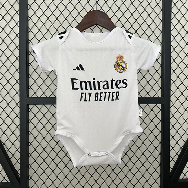 Mono Bebe Real Madrid 24/25 – Primera Equipación