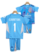 Conjunto Niños Real Madrid Portero 24/25 – Primera Equipación  - 1 Courtois
