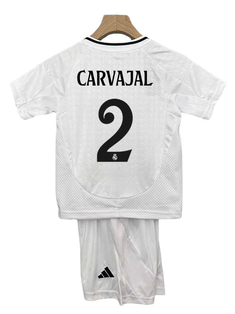 Conjunto Niños Real Madrid 24/25 – Primera Equipación - 2 Carvajal