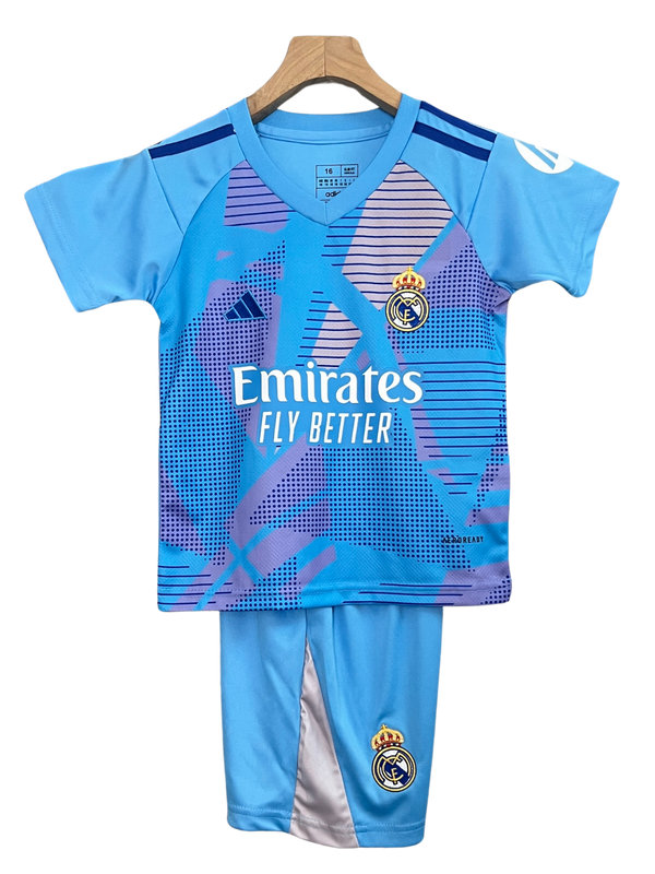 Conjunto Niños Real Madrid Portero 24/25 – Primera Equipación