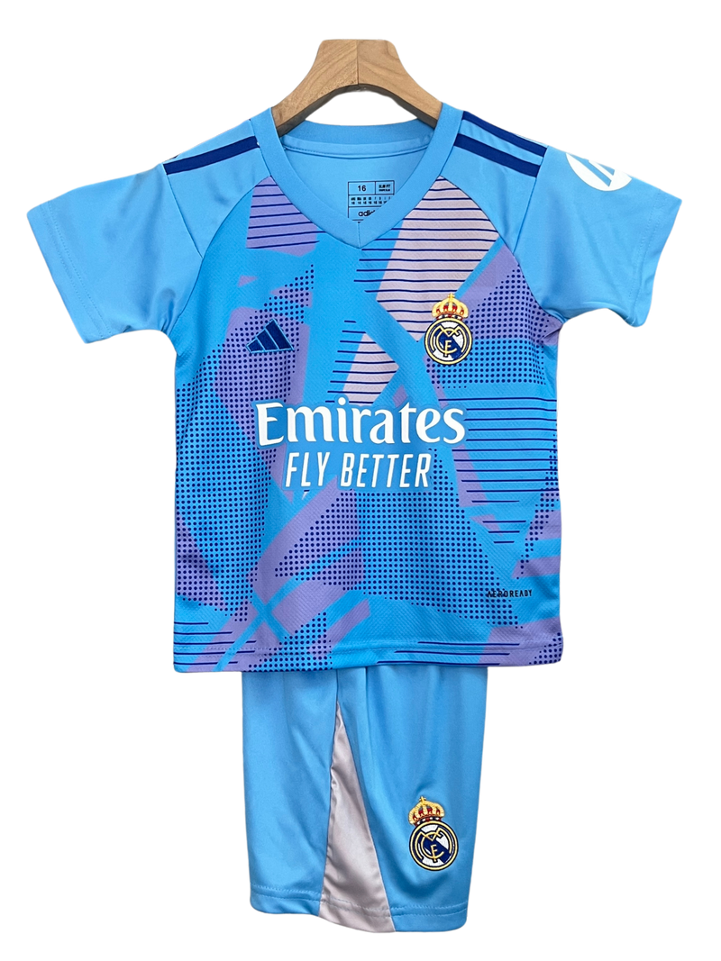 Conjunto Niños Real Madrid Portero 24/25 – Primera Equipación