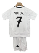 Conjunto Niños Real Madrid 24/25 – Primera Equipación - 7 Vini JR.
