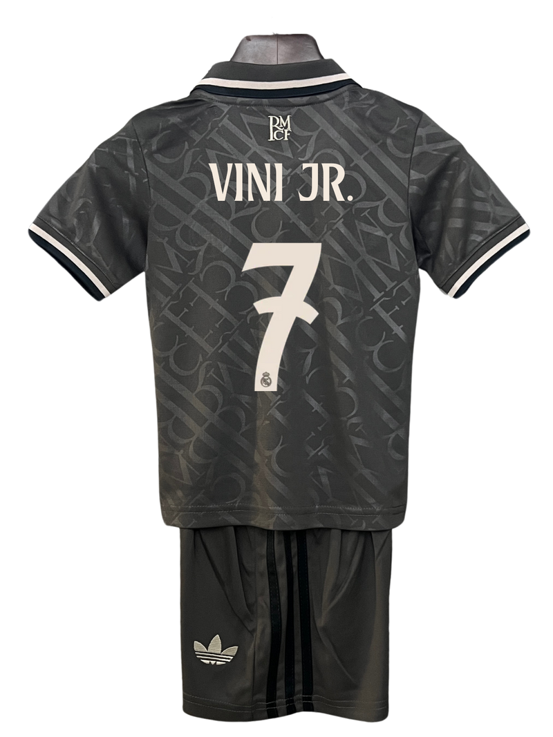 Conjunto Niños Real Madrid 24/25 – Tercera Equipación -  7 Vini JR.