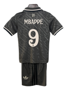 Conjunto Niños Real Madrid 24/25 – Tercera Equipación - 9 Mbappé