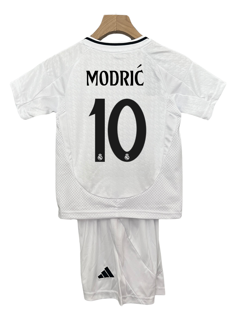 Conjunto Niños Real Madrid 24/25 – Primera Equipación - 10 Modric