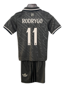 Conjunto Niños Real Madrid 24/25 – Tercera Equipación - 11 Rodrygo