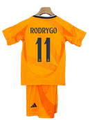Conjunto Niños Real Madrid 24/25 – Segunda Equipación - 11 Rodrygo