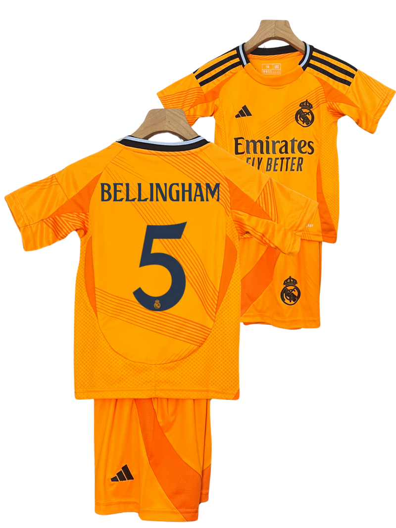 Conjunto Niños Real Madrid 24/25 – Segunda Equipación -  5 Bellingham