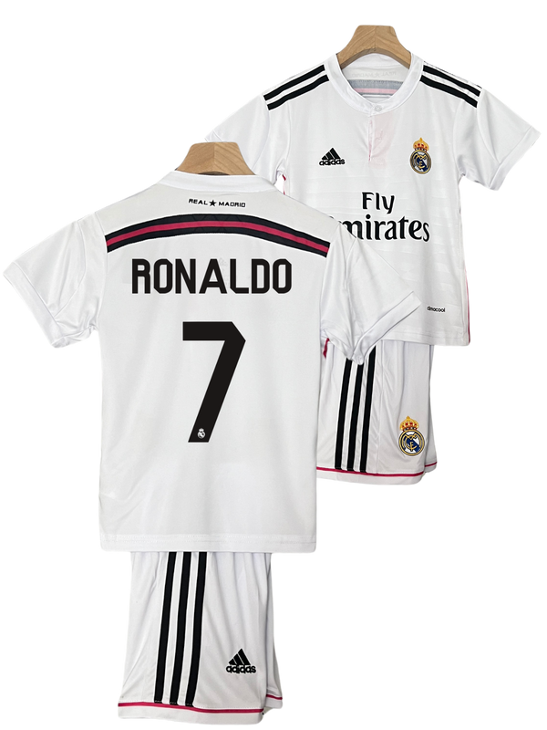 Conjunto Niños Real Madrid 14/15 – Primera Equipación - 7 Ronaldo