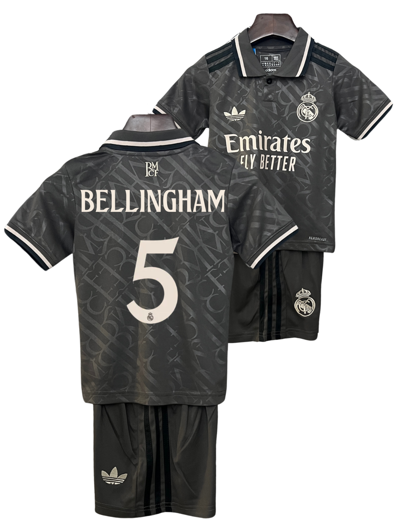 Conjunto Niños Real Madrid 24/25 – Tercera Equipación -  5 Bellingham