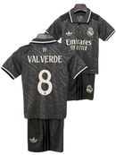 Conjunto Niños Real Madrid 24/25 – Tercera Equipación - 8 Valverde