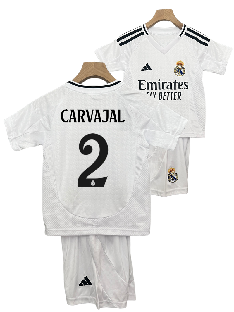 Conjunto Niños Real Madrid 24/25 – Primera Equipación - 2 Carvajal