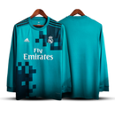 Camiseta Manga Larga Real Madrid 17/18– Tercera Equipación