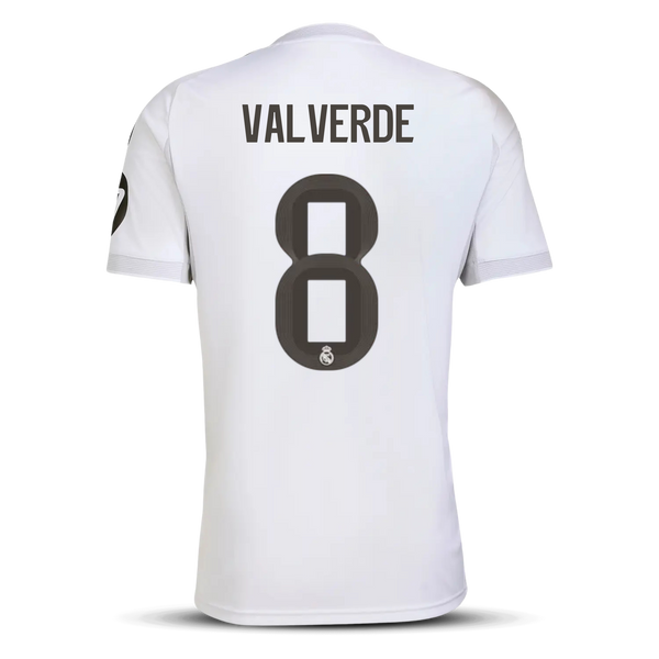 Camiseta Real Madrid 25/26 – Primera Equipación - 8 Valverde