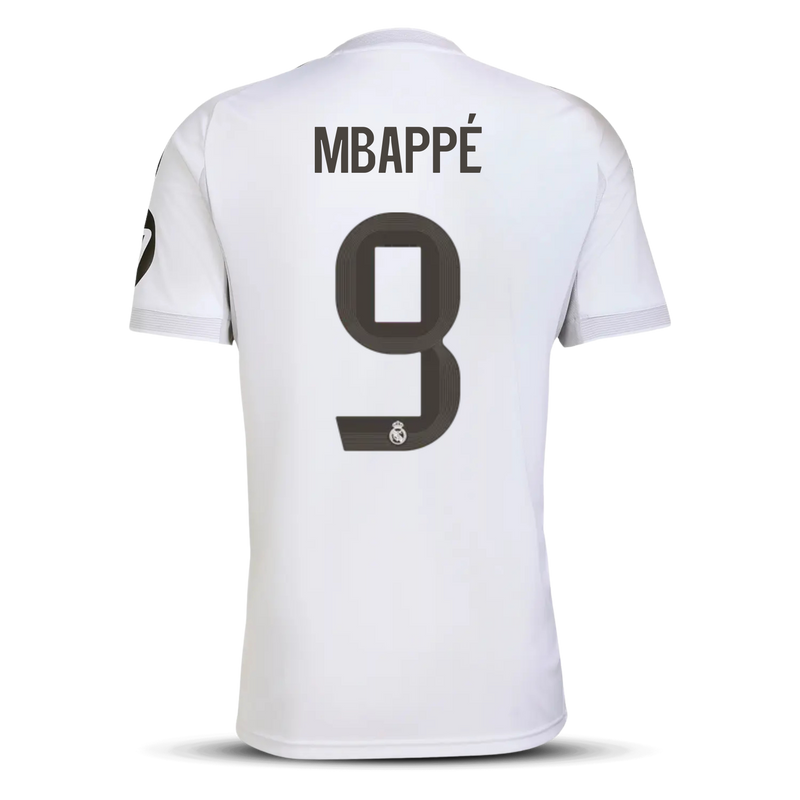 Camiseta Real Madrid 25/26 – Primera Equipación - 9 Mbappé