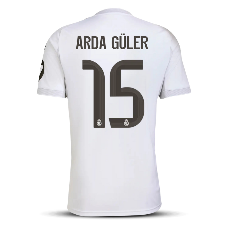 Camiseta Real Madrid 25/26 – Primera Equipación - 15 Arda Güler