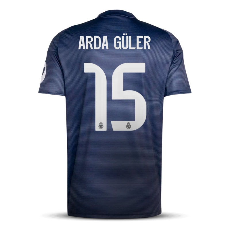 Camiseta Real Madrid 25/26 – Segunda Equipación - 15 Arda Güler