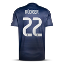 Camiseta Real Madrid 25/26 – Segunda Equipación - 22 Rüdiger