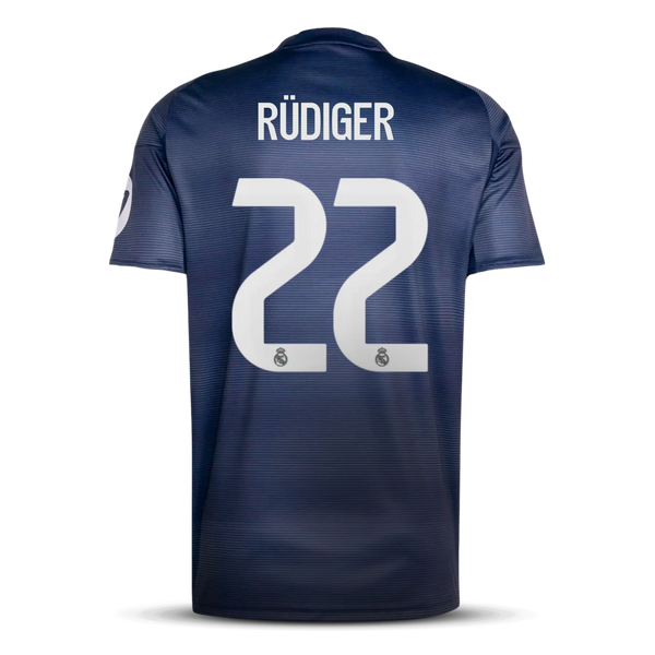 Camiseta Real Madrid 25/26 – Segunda Equipación - 22 Rüdiger