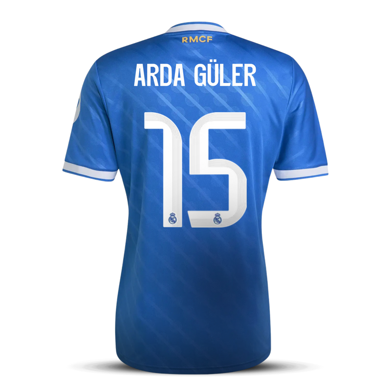 Camiseta Real Madrid 25/26 – Tercera Equipación - 15 Arda Güler
