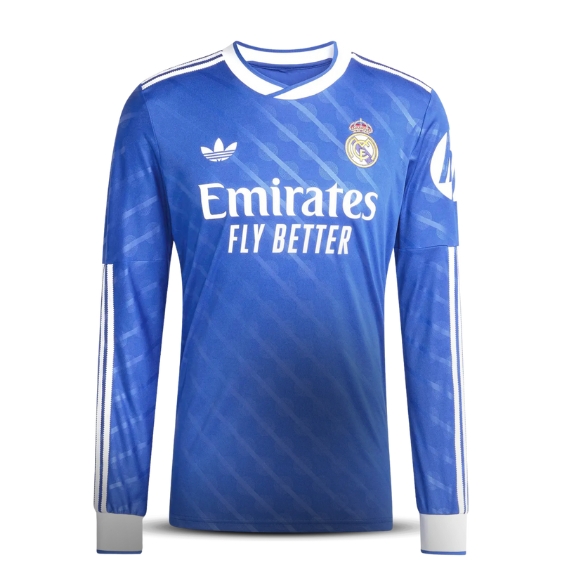 Camiseta Manga Larga Real Madrid 25/26 – Tercera Equipación