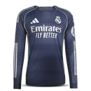 Camiseta Manga Larga Real Madrid 25/26 – Segunda Equipación