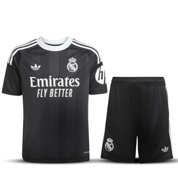 Conjunto Niños Real Madrid Portero 25/26 – Tercera Equipación