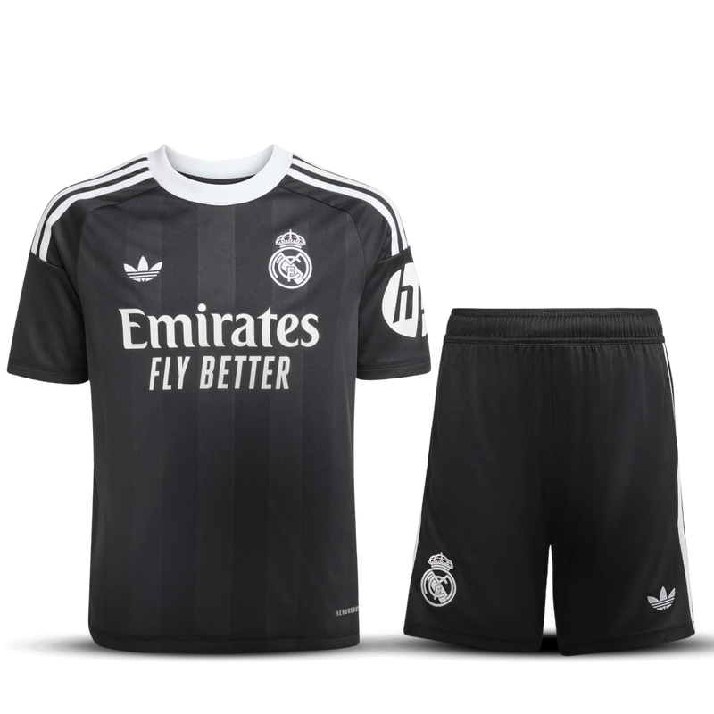 Conjunto Niños Real Madrid Portero 25/26 – Tercera Equipación