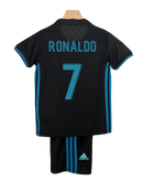 Conjunto Niños Real Madrid 17/18 – Segunda Equipación - 7 Ronaldo
