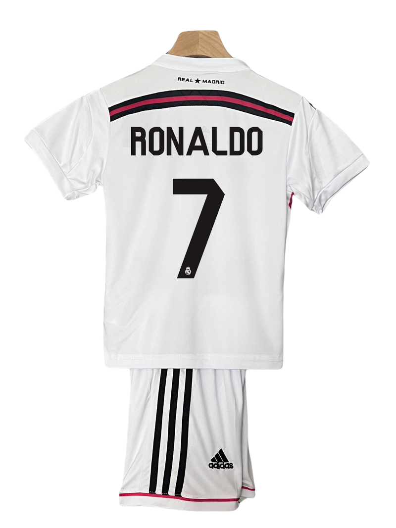 Conjunto Niños Real Madrid 14/15 – Primera Equipación - 7 Ronaldo